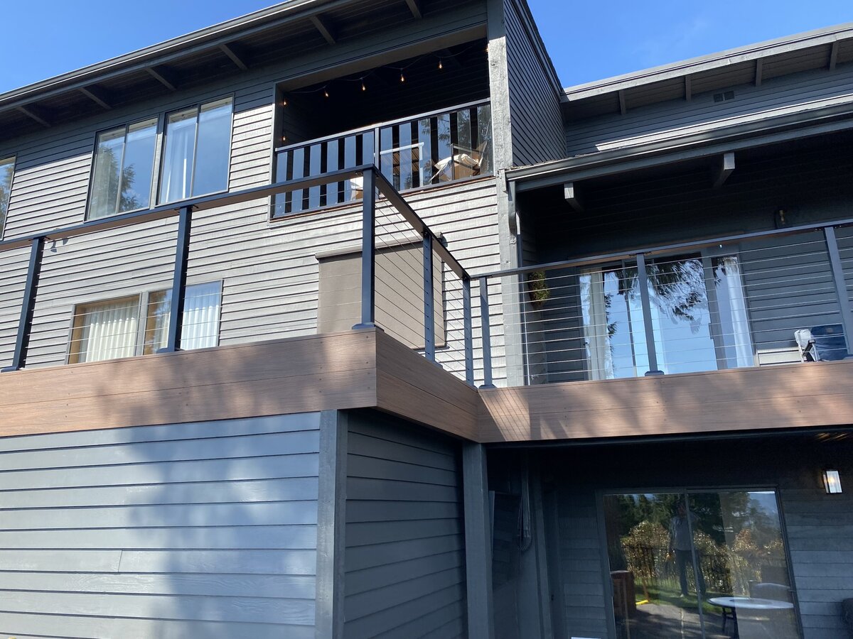 exterior cable railing 