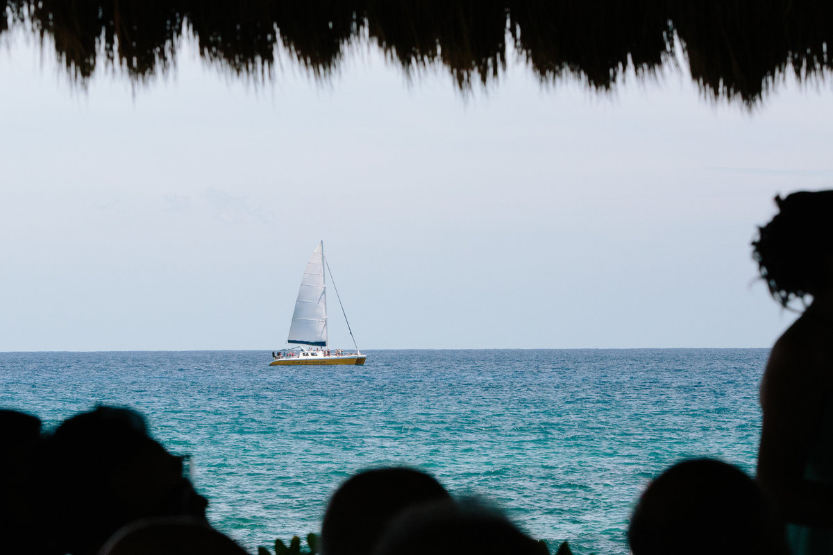 A multi day destination wedding in Mexico with Christian and Hindu influences, all set at the Hard Rock Riviera Maya.