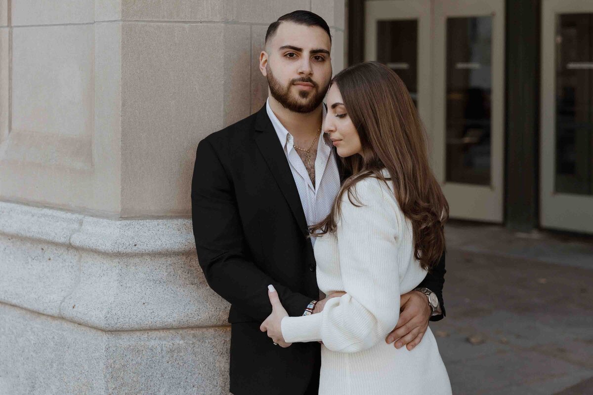 National Gallery of Ottawa Engagement Photo Shoot - Sonia V Photography