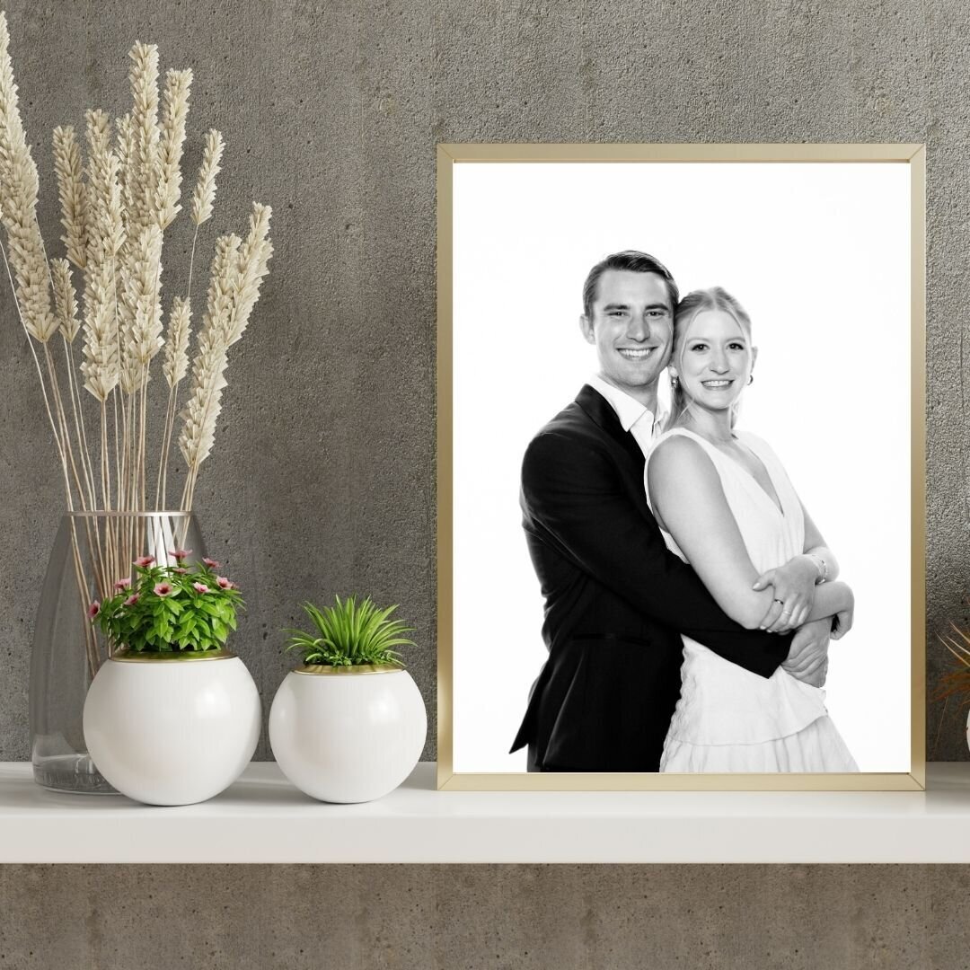 Grey and White Minimalist Wall Frame Mockup Instagram Post