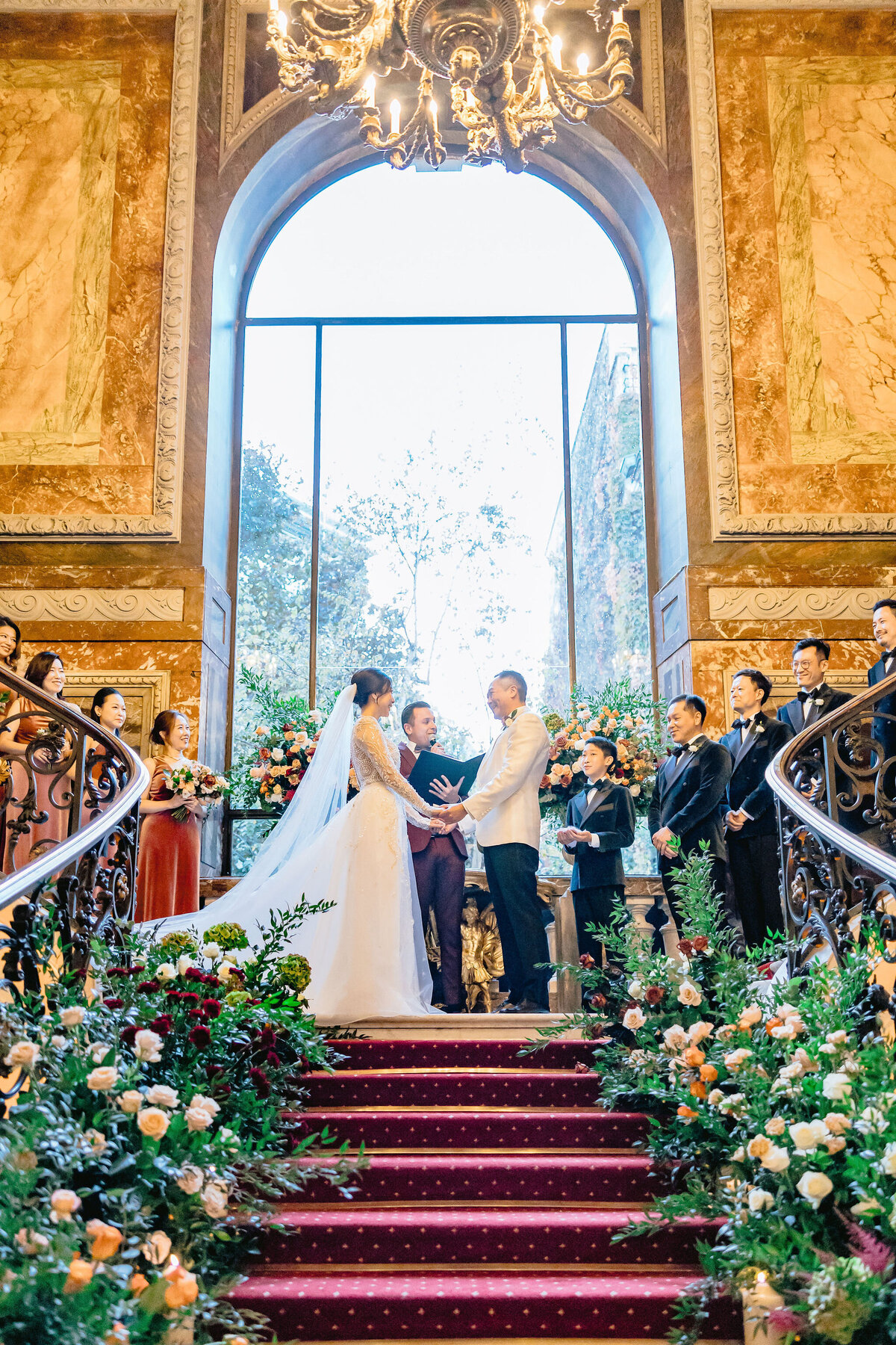 Hotel le Marois wedding ceremony