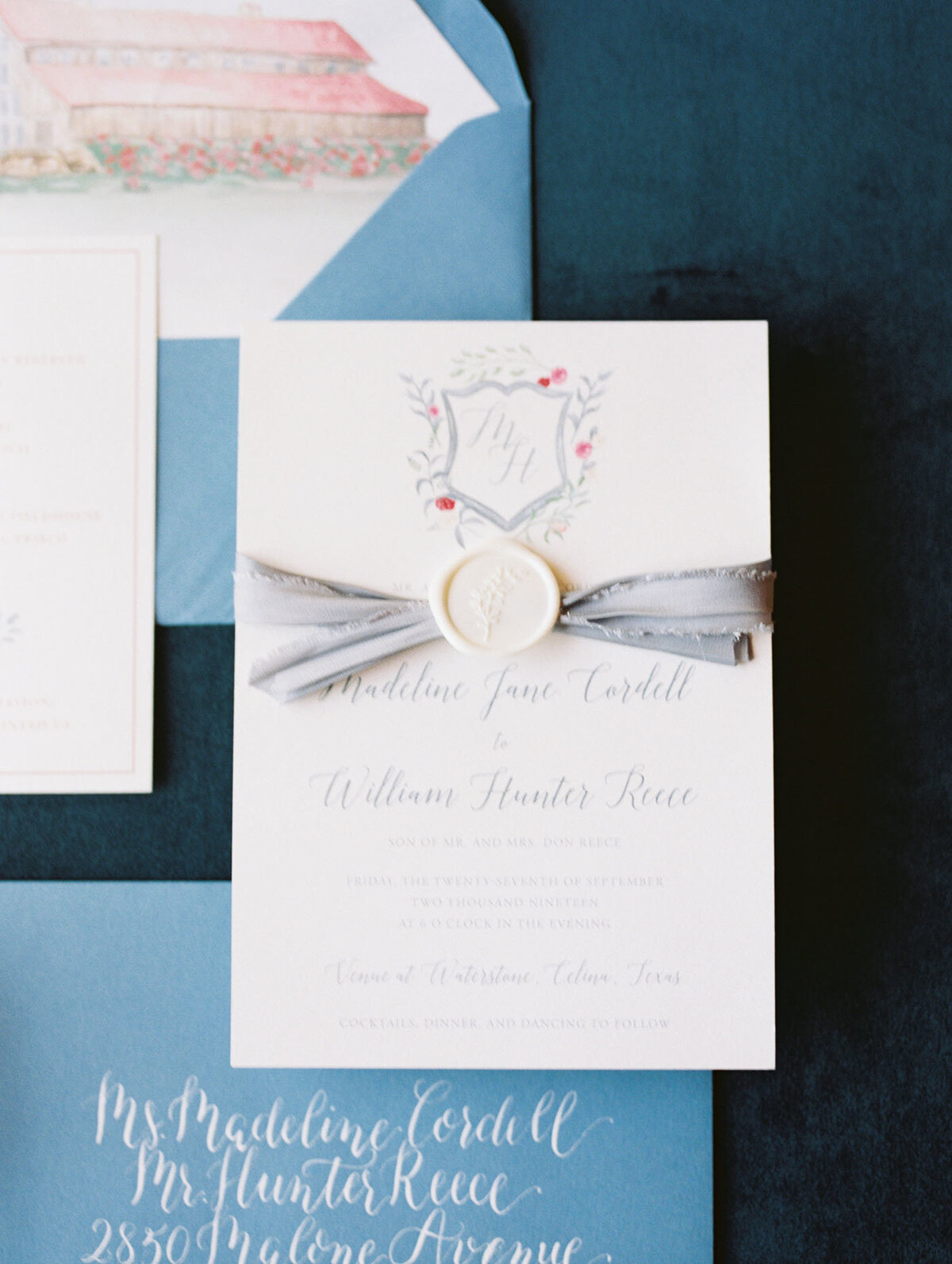 Allora & Ivy Event Co. | Wedding Planners in Dallas Texas | Madeline & Hunter - The Venue at Waterstone