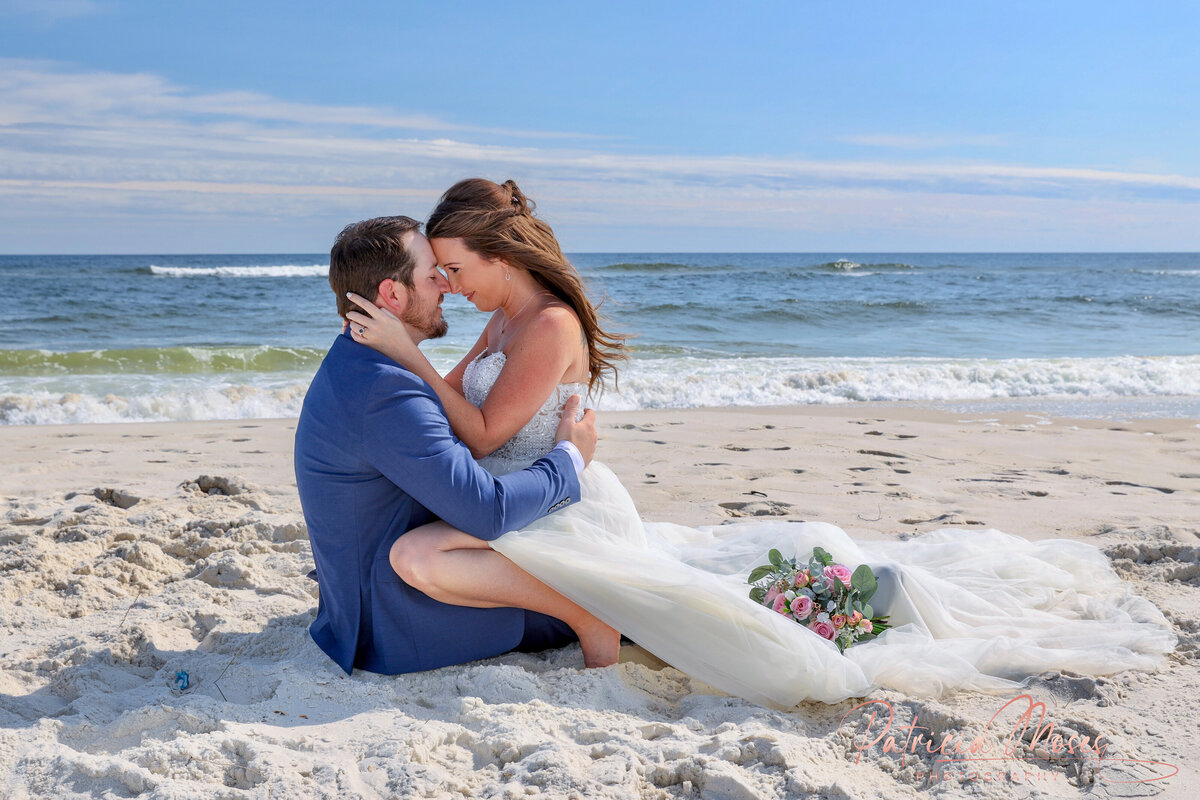 orange beach wedding