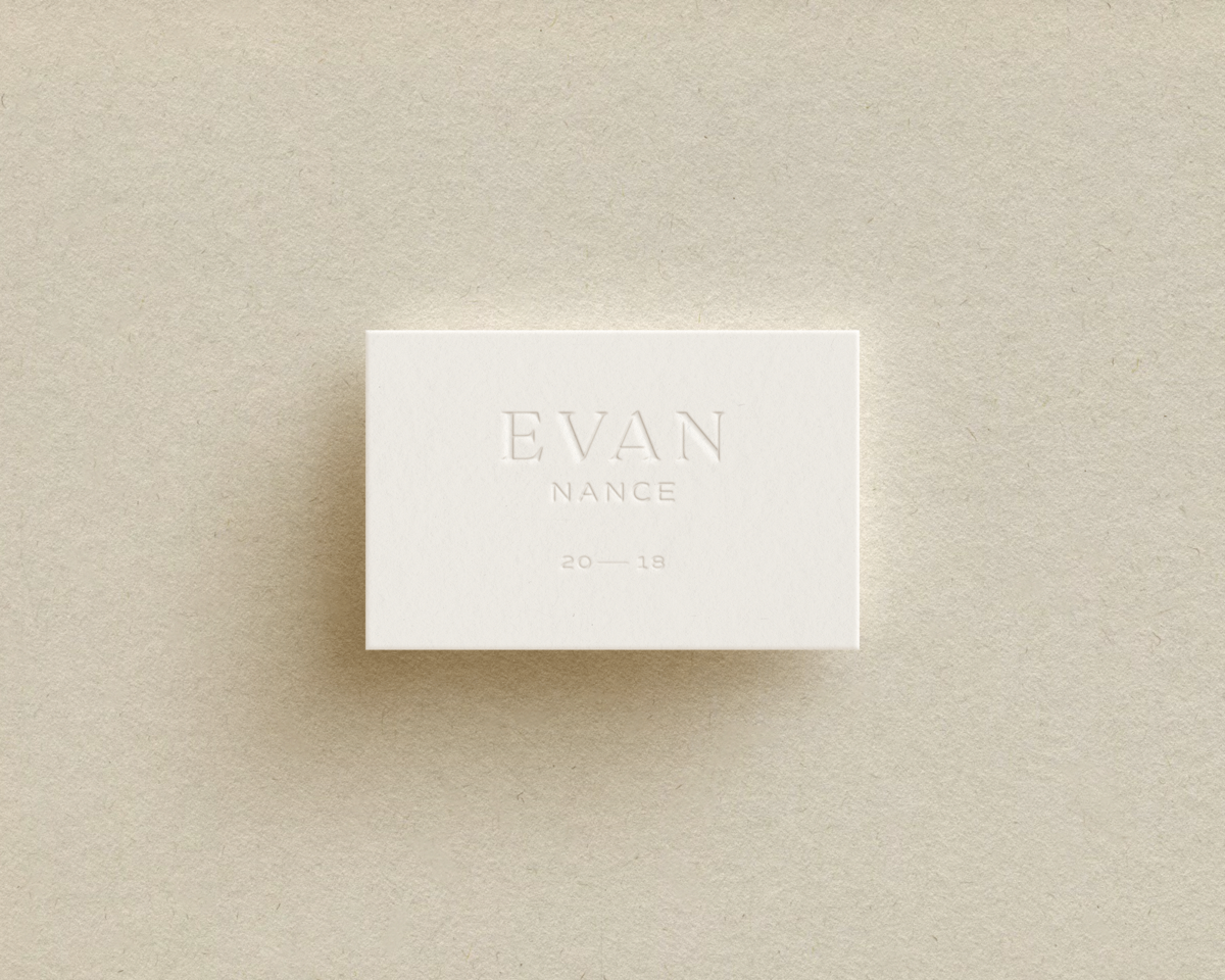 Evan Nance - Business Card - Primary Logo