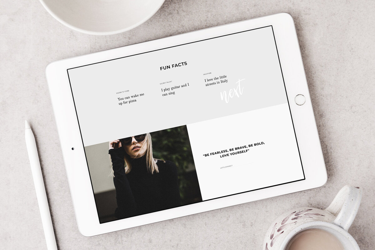 The Roar Showit Web Design Website Template Kate Business Layout 4