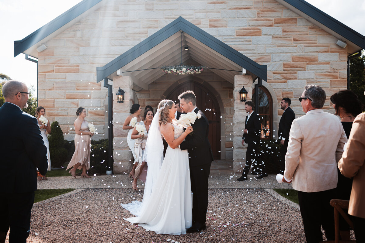 Tegan & Brad's beautiful wedding ceremony!