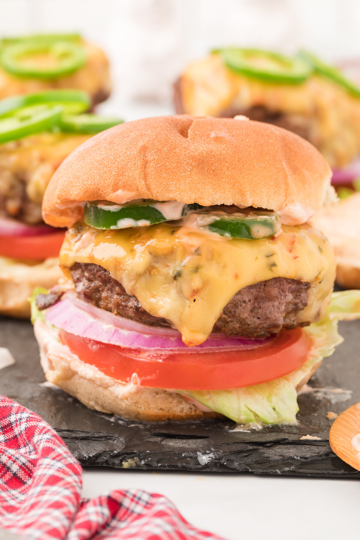 Jalapeno Cheese Burger-5195