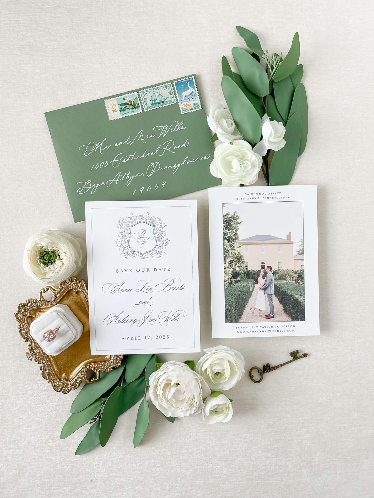 Heather Paperie Cairnwood Save the Date