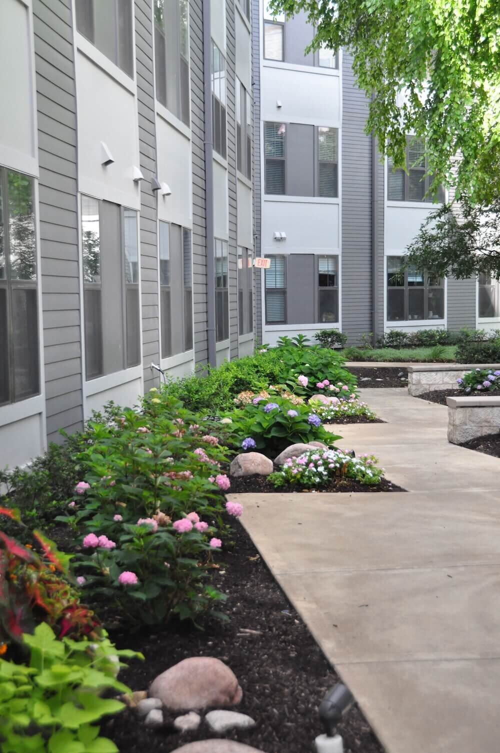 Commercial landscape company project in Kansas City