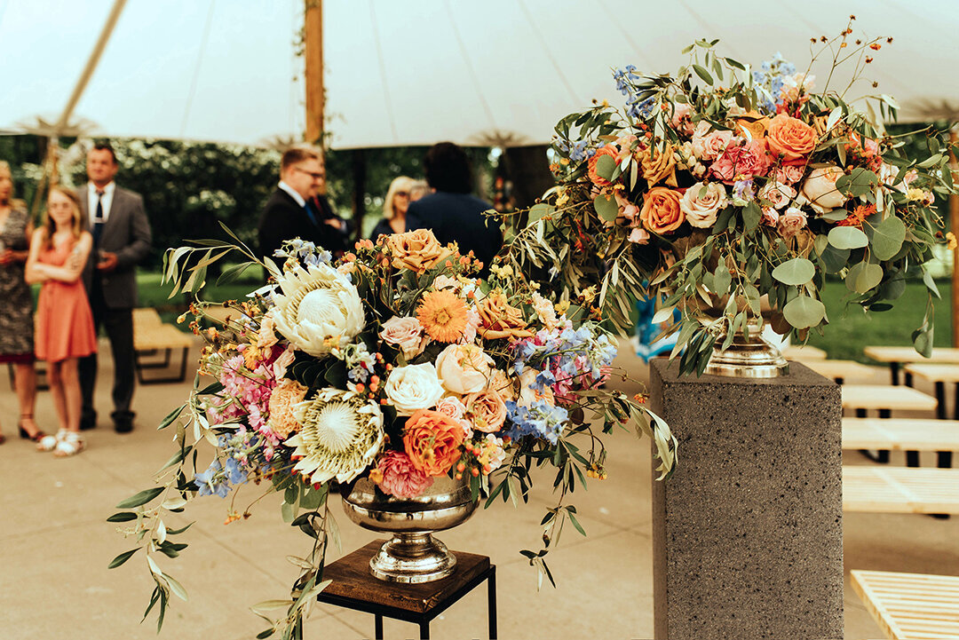 Luxury wedding flowers Lexington Ky by Brazen Blooms