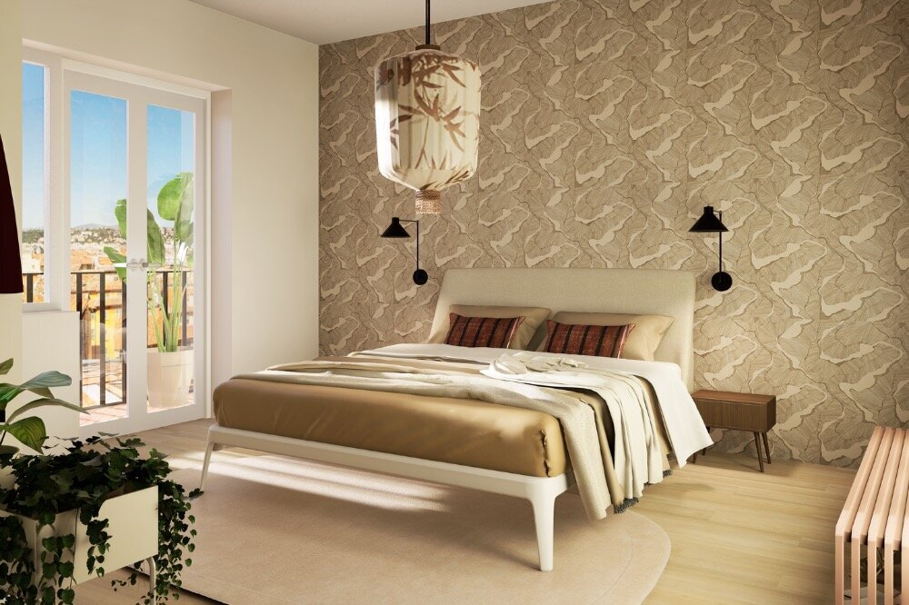 Nine Dots interieurontwer 3D slaapkamer