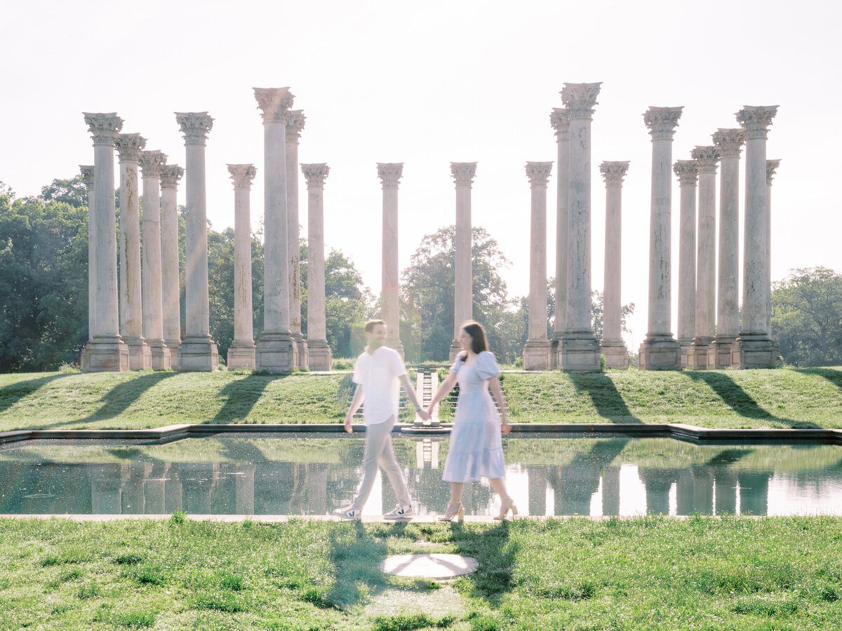 National Arboretum_Washington DC Photographer_Engagement Photography_Kaytlyn Rei Photography0003