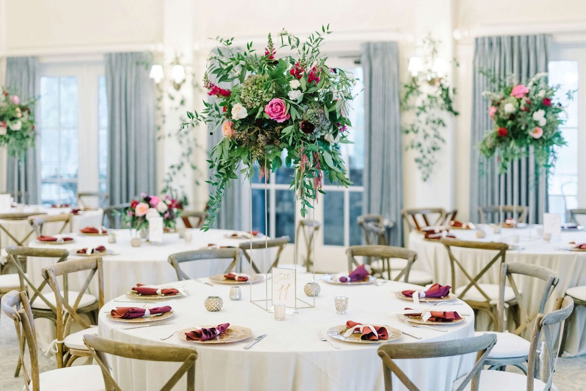 wedding reception decor