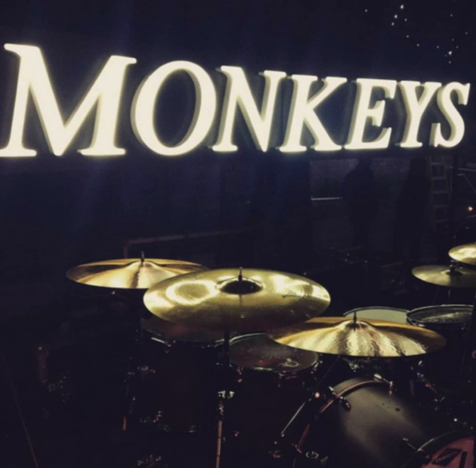 Neon Arctic Monkeys Sign