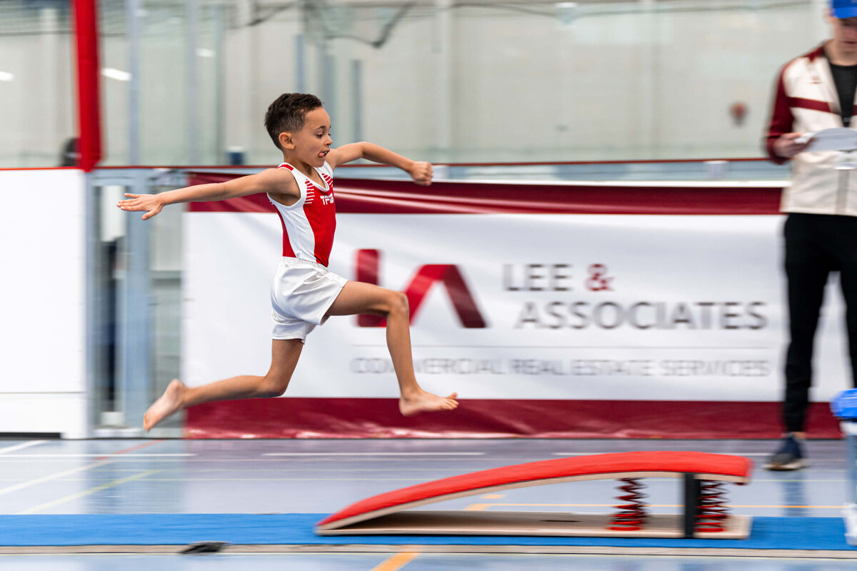 Photo by Luke O'Geil taken at the 2023 inaugural Grizzly Classic men's artistic gymnastics competitionA1_05964