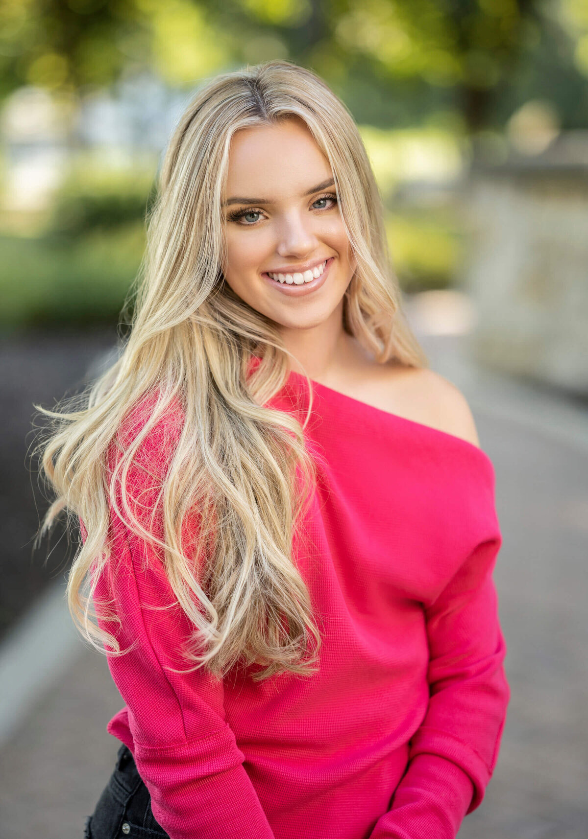 Senior girl headshot