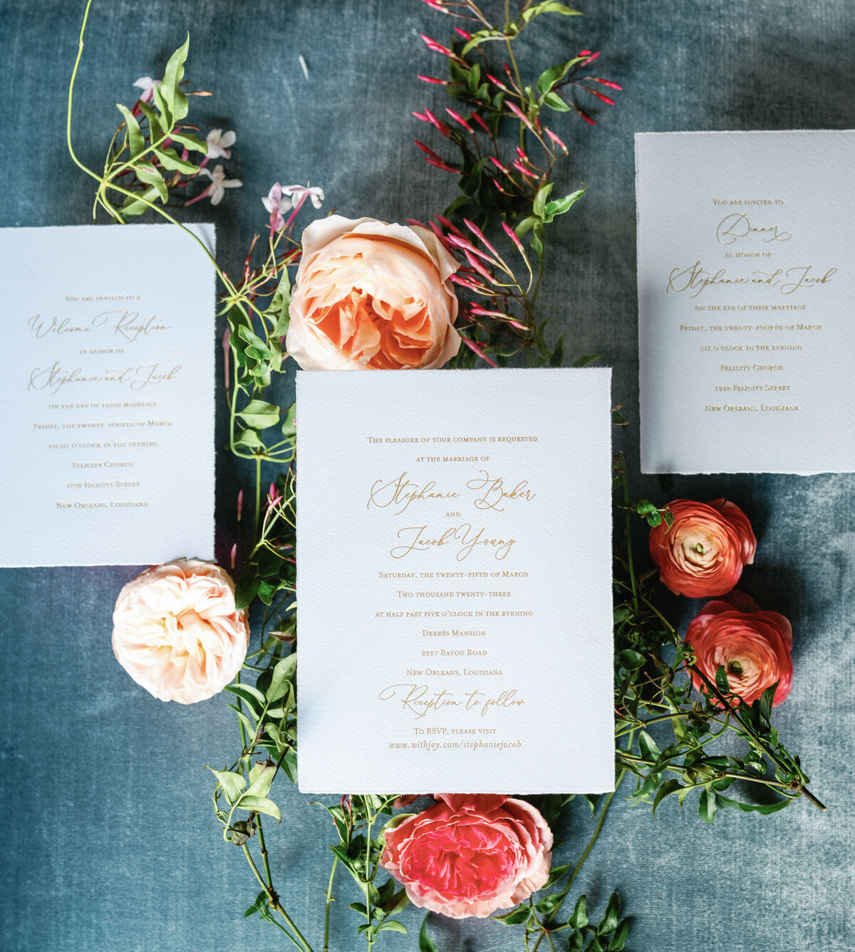 Stephanie and Jacob's colorful Derbes Mansion Wedding