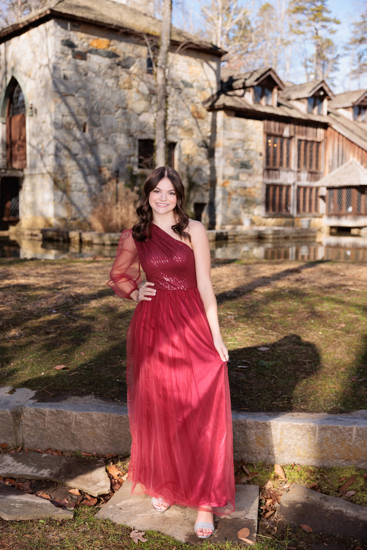 Castle for this Fuquay Varina High School Senior Portraits