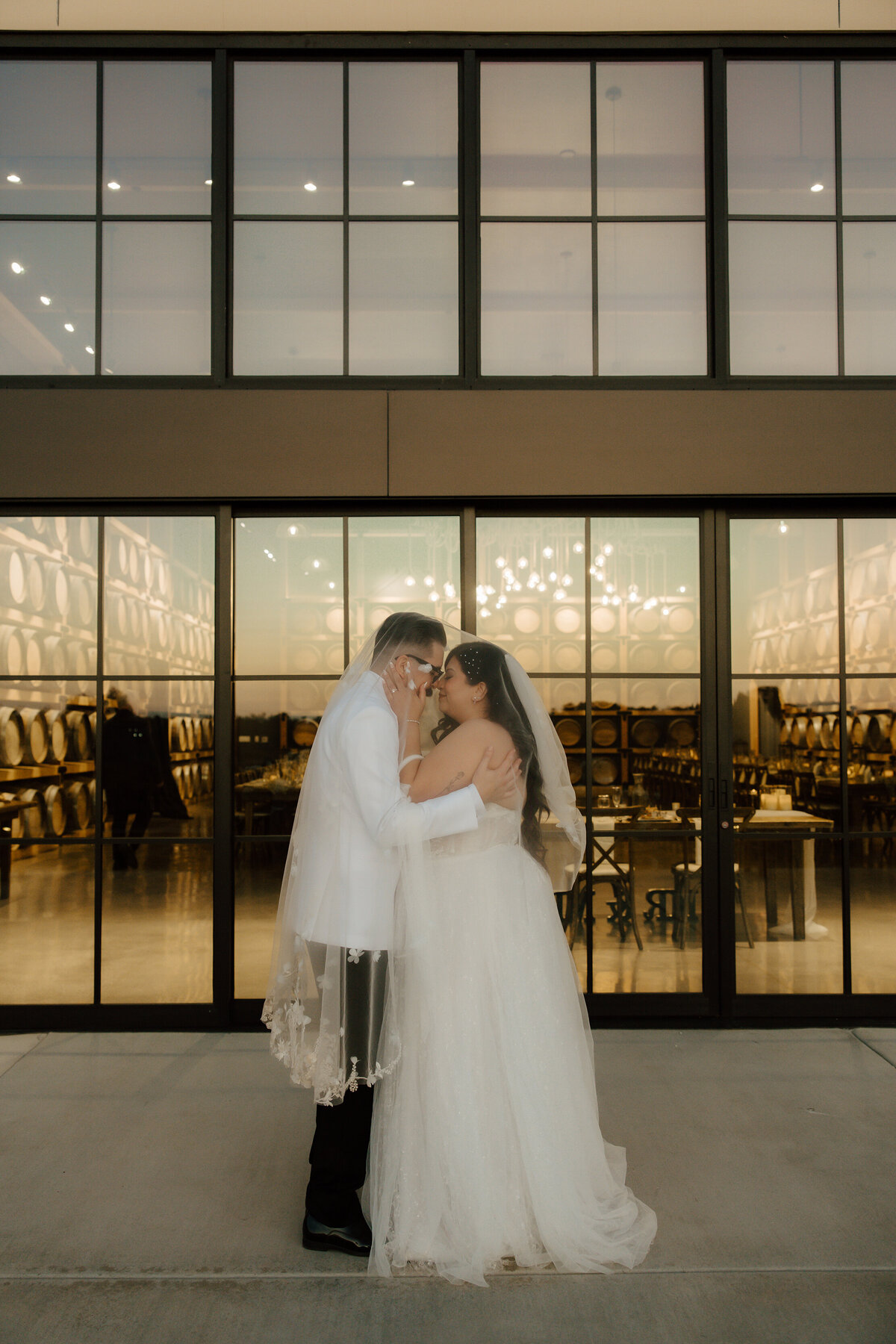 bride-groom-under-veil-meg-pearson-photography-midwest