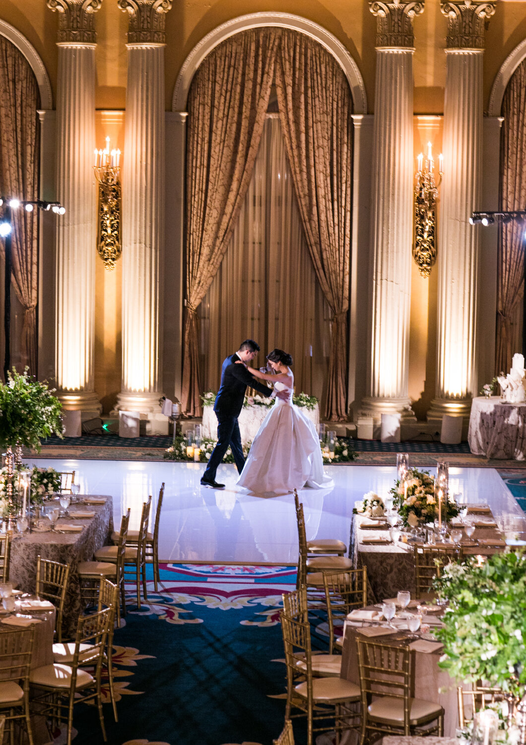 Biltmore Hotel Los Angeles Wedding. Photographer Samuel Lippke Studios062