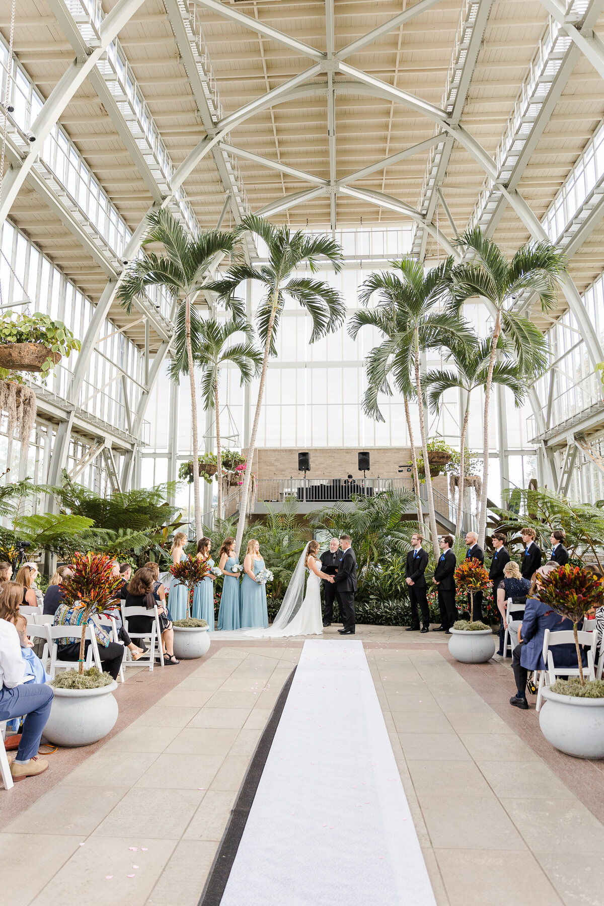 Wedding at Jewel Box St. louis Missouri