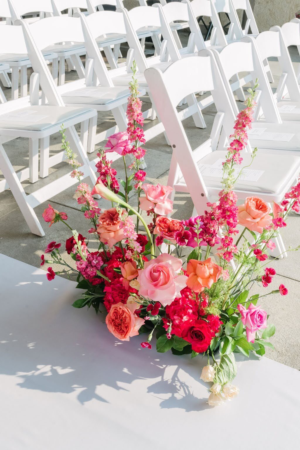 Carolyn and Rodney PInk Wedding at the Barnes Foundation3