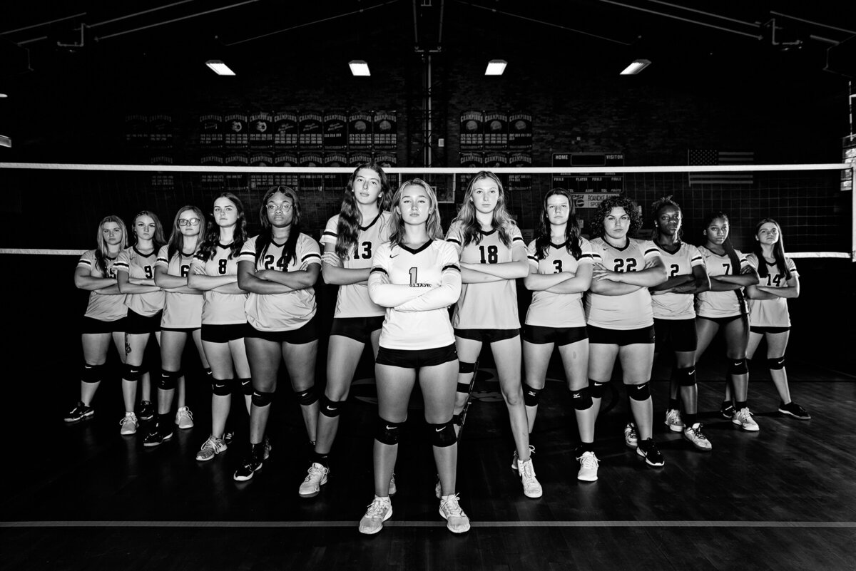 Roanoke Rapids Photographer Volleyball-2525-BW-EditWeb Sized