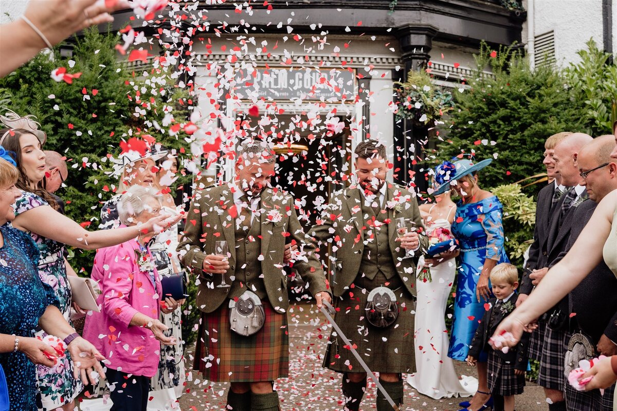 Aberdeen LGBTQ+ Wedding Photography by Aberdeen Wedding Photographer Scott Arlow - 25