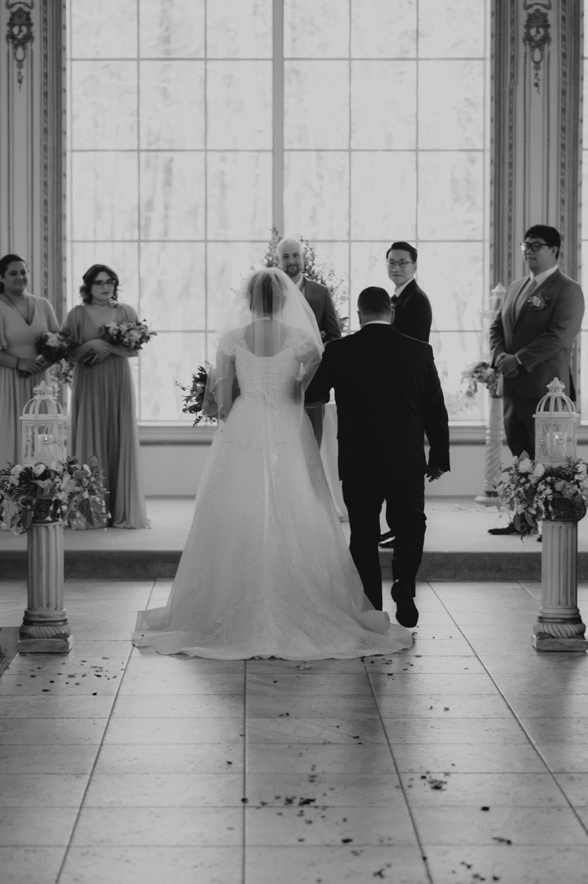 Wedding Ceremony by Lisa Blanche Photography