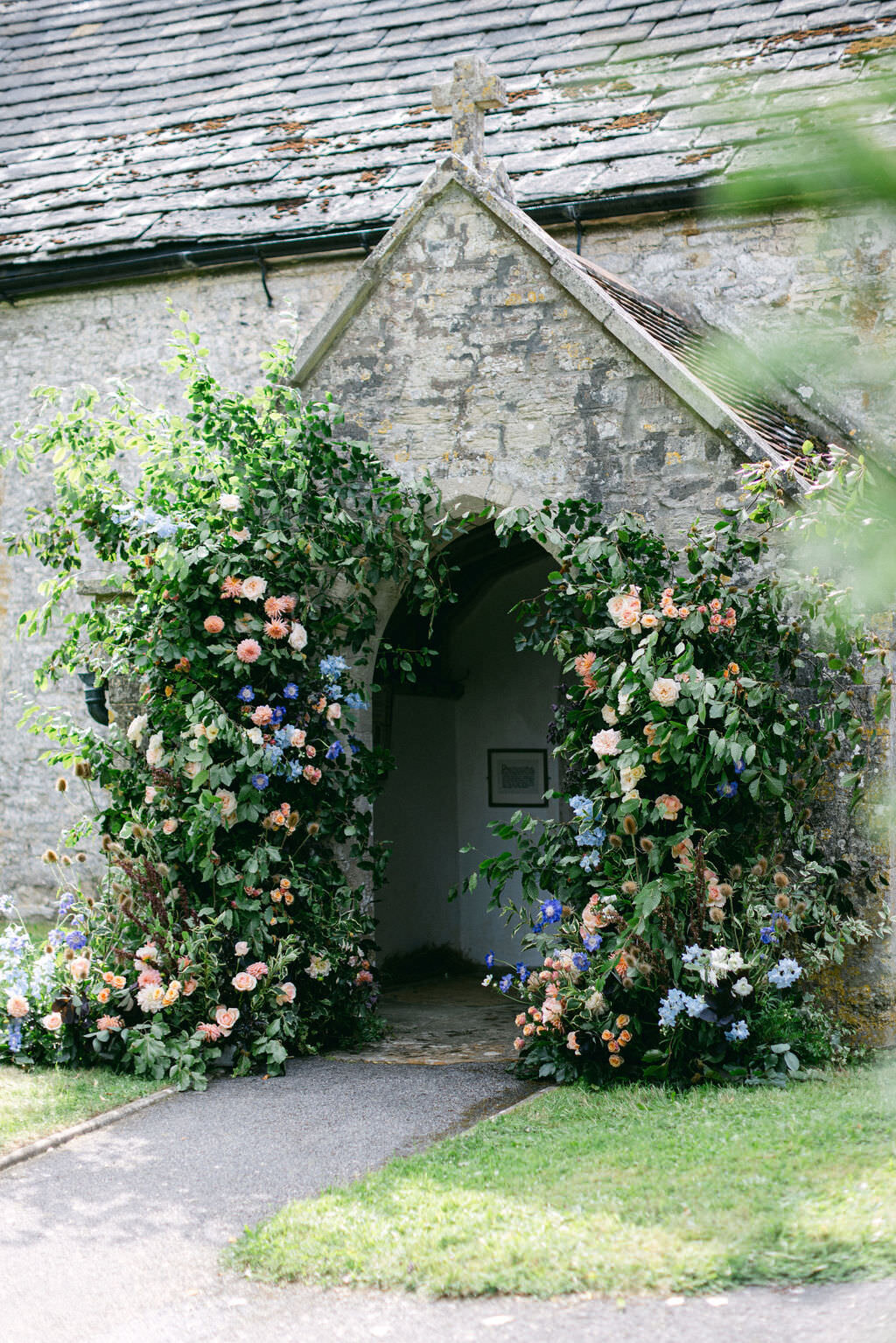 wedding arch warmwell house