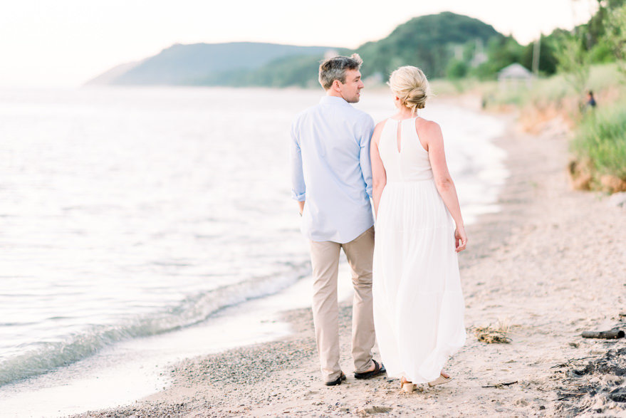 beach engagement photography