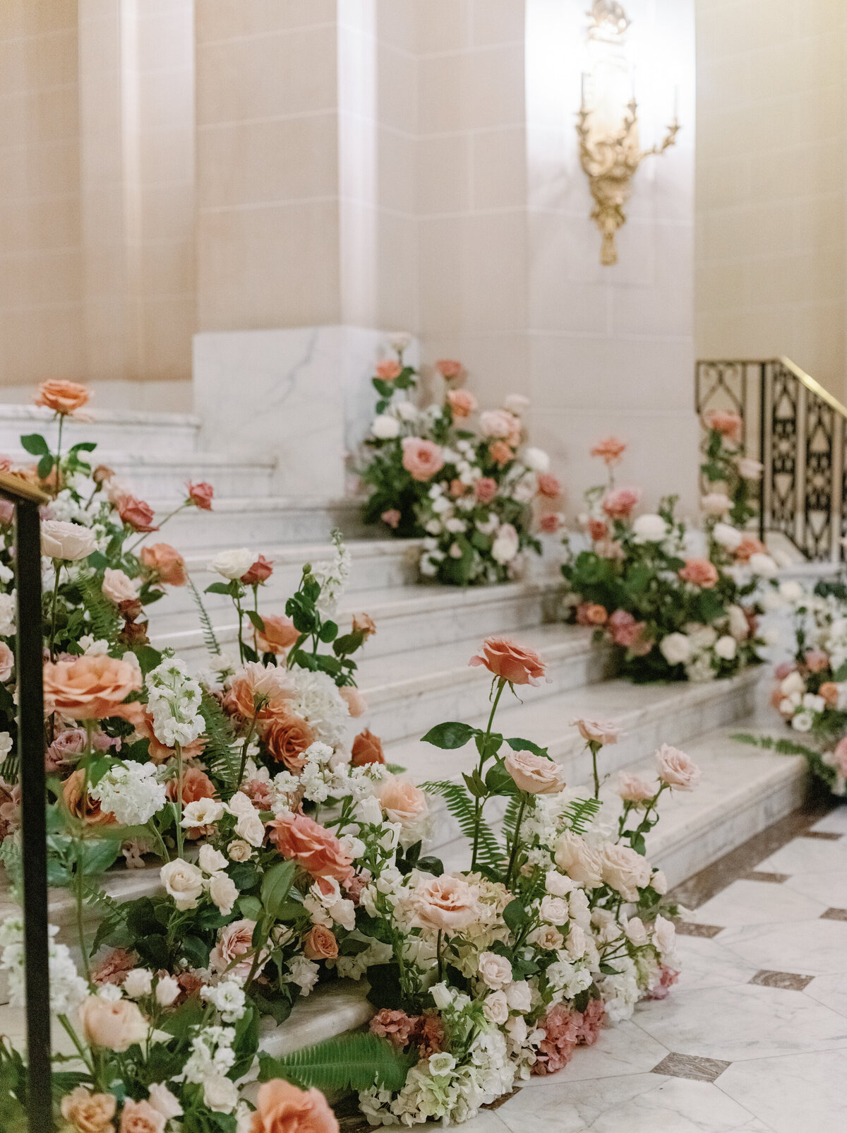 perry-belmont-house-wedding-flower-entrance-installation