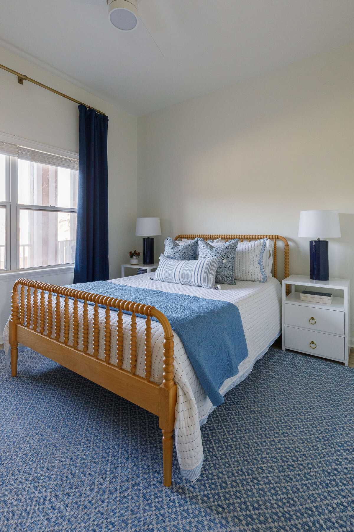 North End Amelia Island Guest Bedroom Lola Interiors