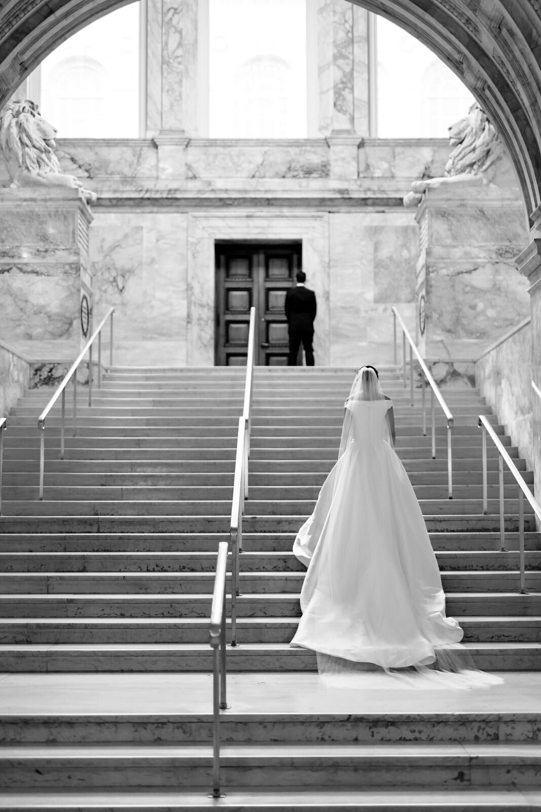 Elegant Boston Public Library Wedding Photography 26