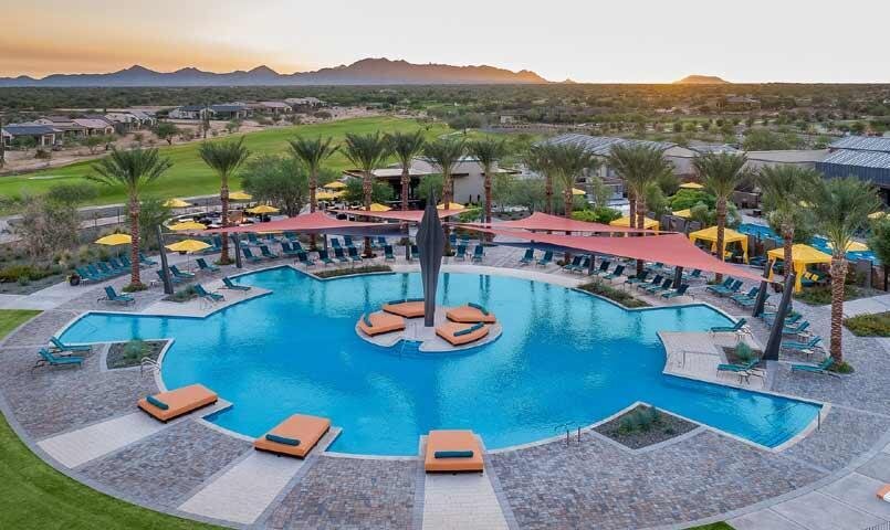Luxurious clubhouse exterior design