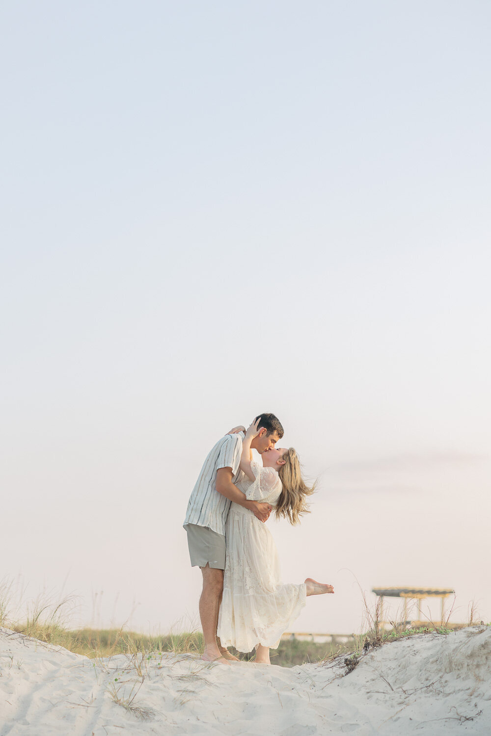 Caylee + Hugh_Cocoa Beach_Engagement Session_11