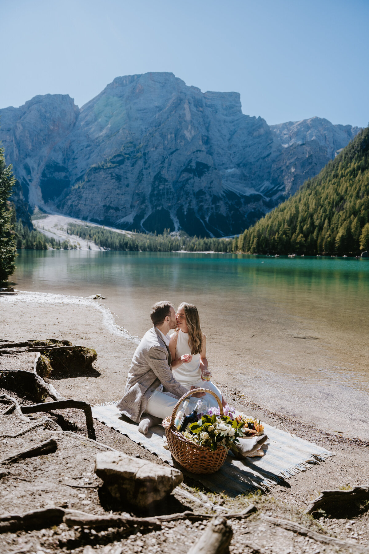 Lago di Braies Elopement -16