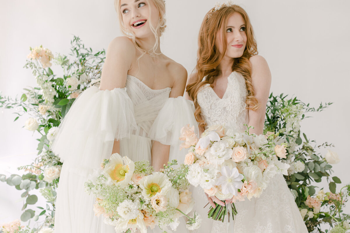 Anhelina and Monika - Bridal Photo Shoot - St Pauls, London - Joana Senkute Photography-15