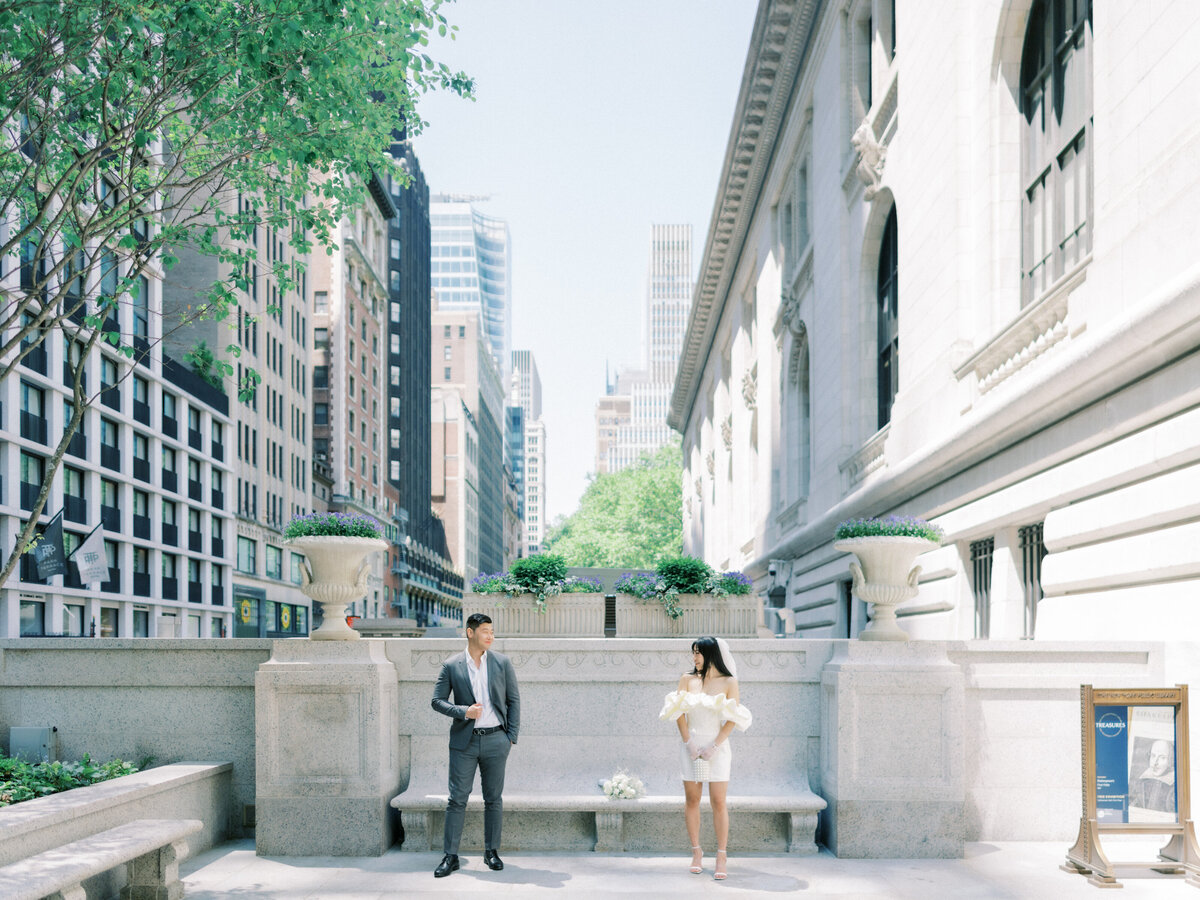 Vogue Editiorial NYC Elopement Themed Engagement Session Highlights | Amarachi Ikeji Photography 52
