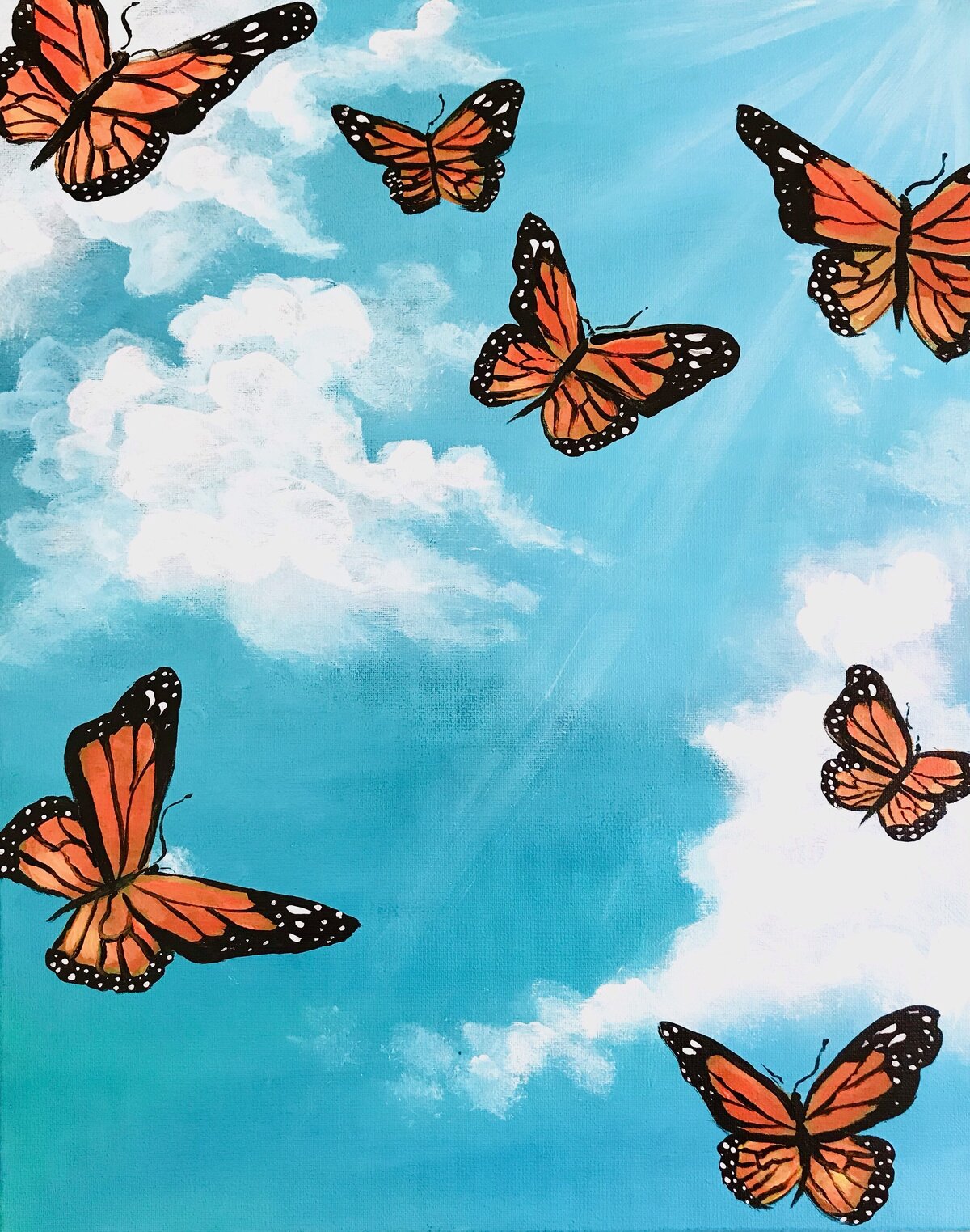 Butterflies in the Sky