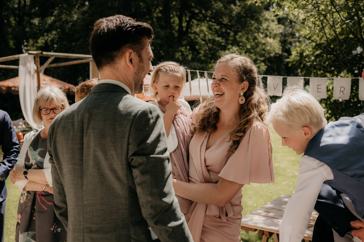 Pure Liefde Fotografie - Herbert-Niels & LoÏs - Aankomst + taart-37