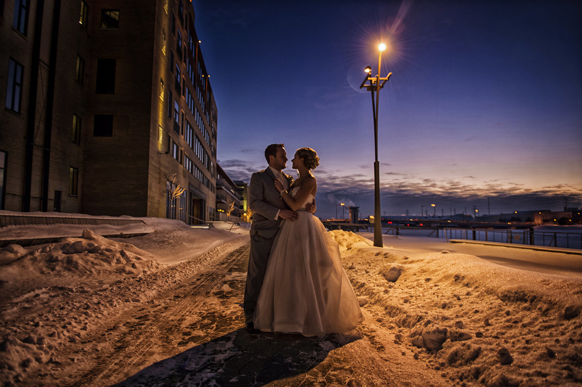 Winter Wedding Photo
