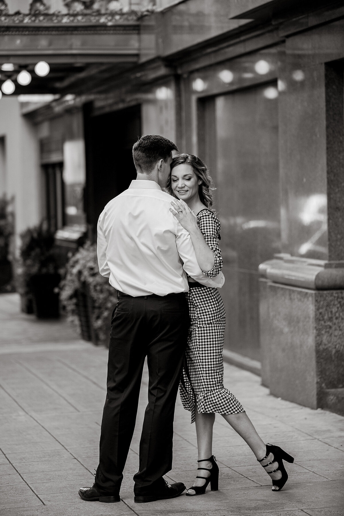 Dallas skyline engagement photos Hampton Morrow 0041