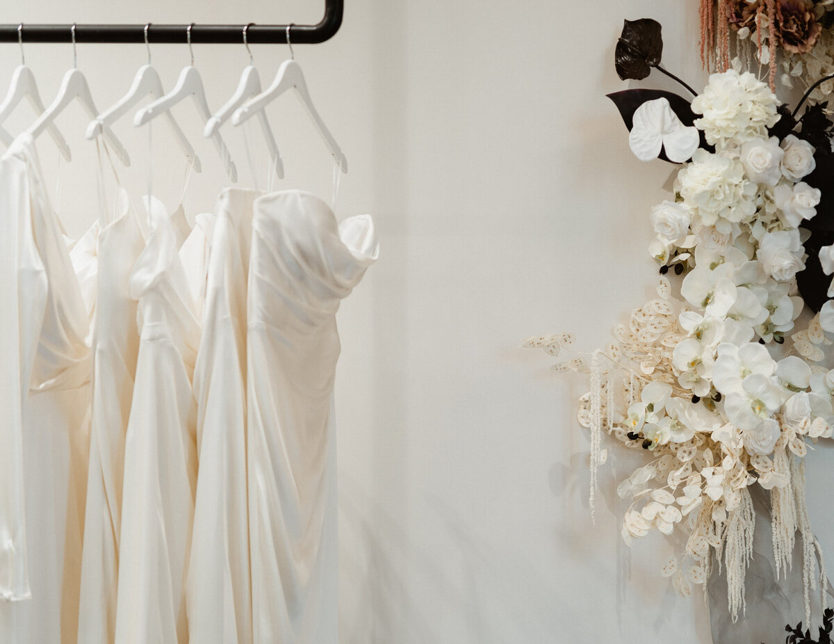Blush & Raven, a couture wedding bridal boutique based in Calgary, Alberta. Featured on the Brontë Bride Vendor Guide.