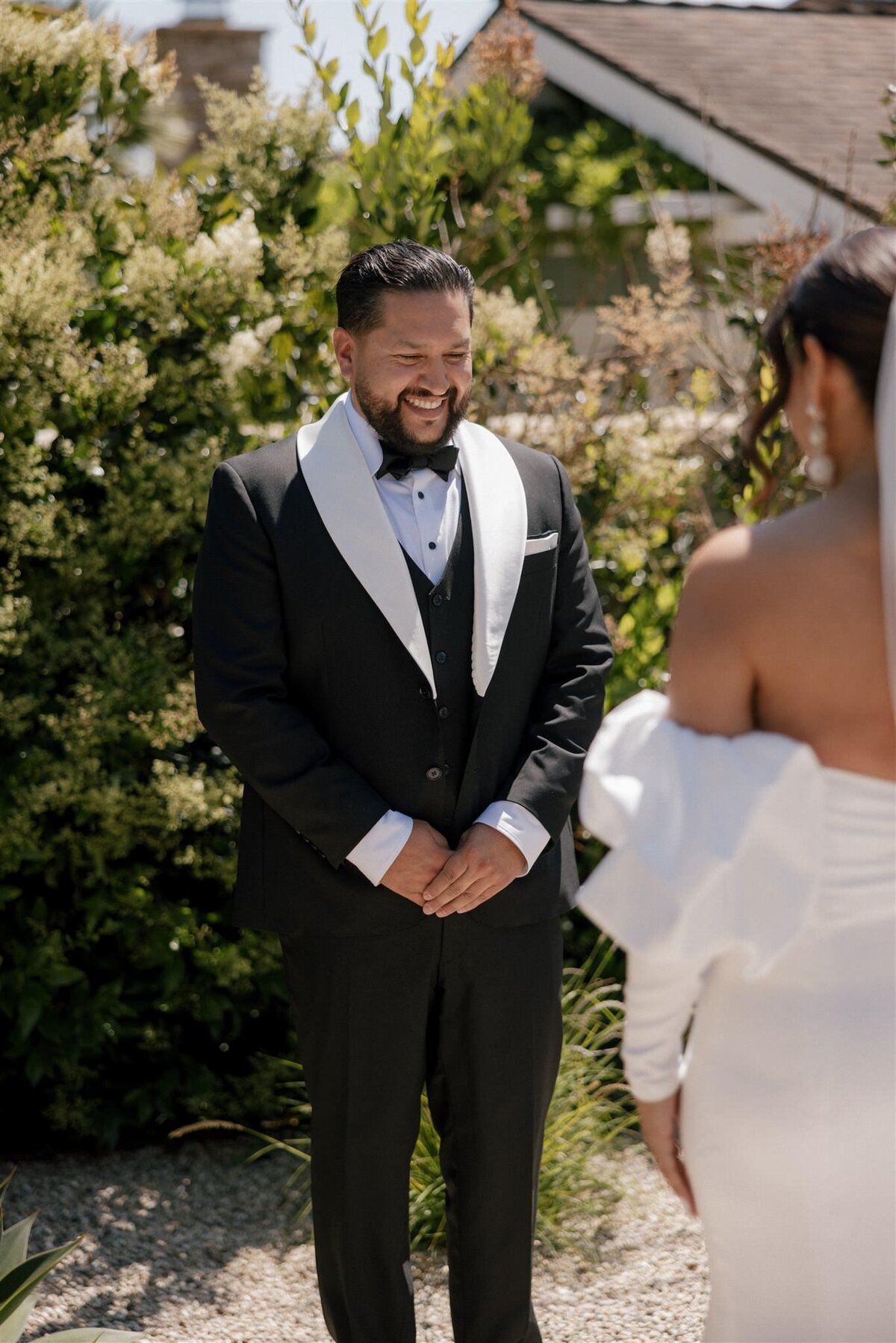 Santa Barbara Courthouse wedding ceremony - 15