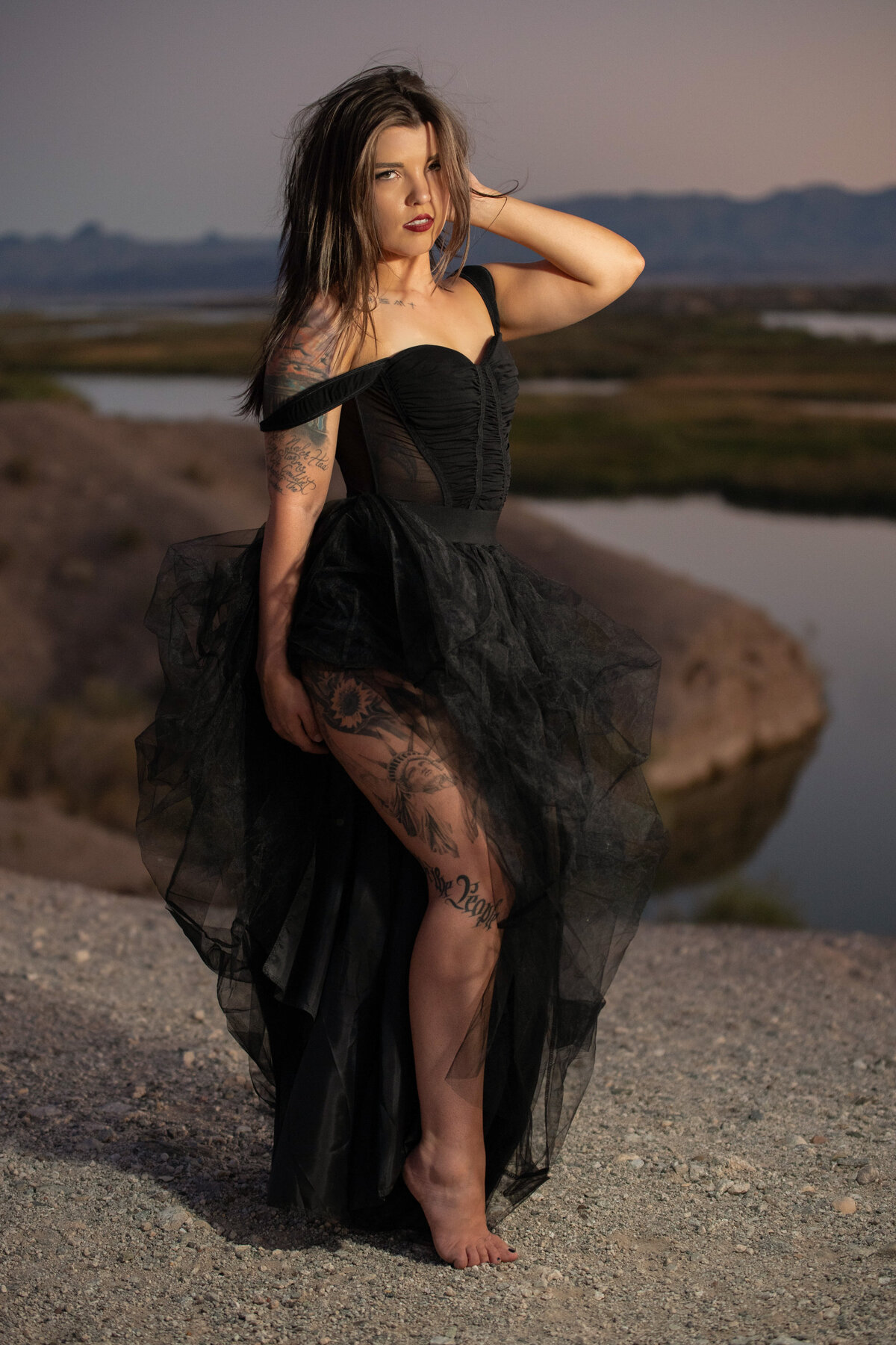 Lake Havasu portrait photography Castle rock