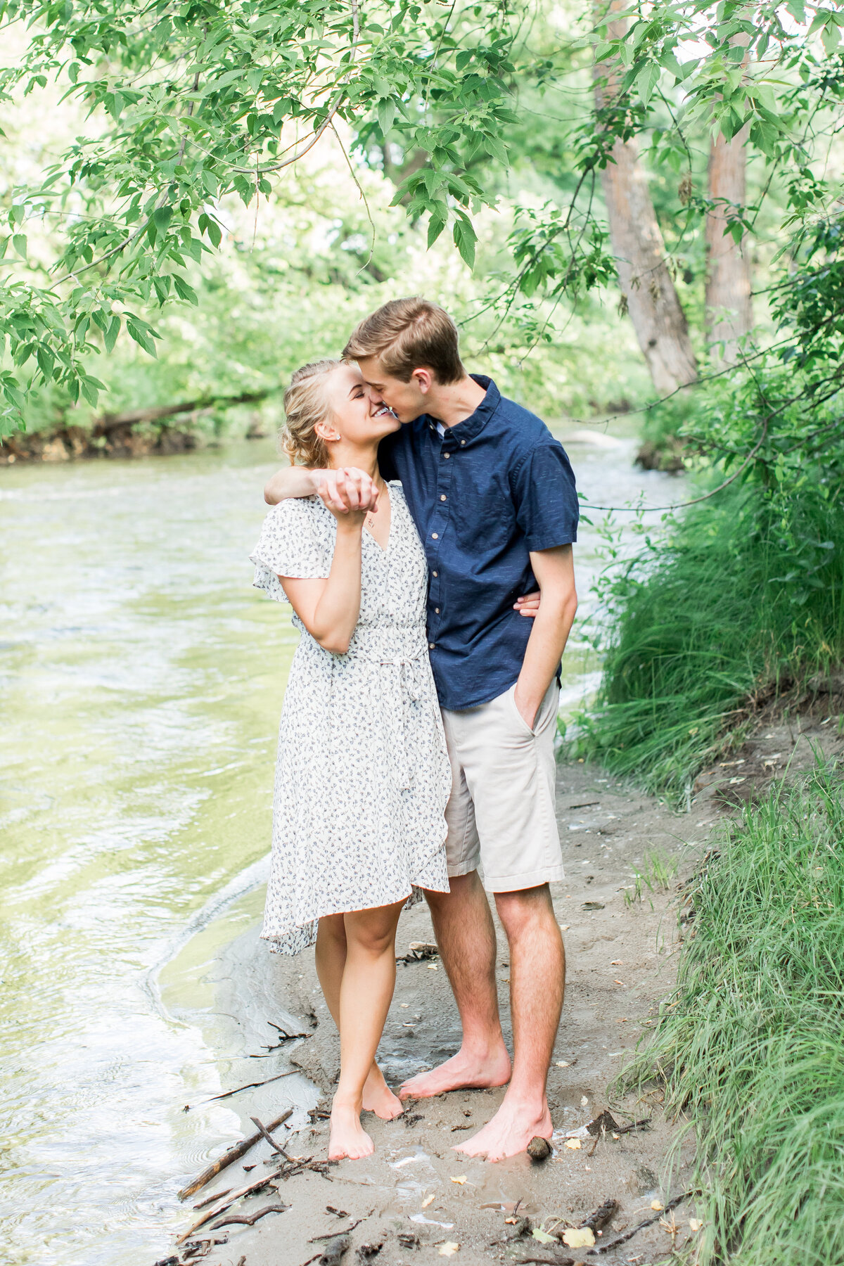 MN state park engagement photos