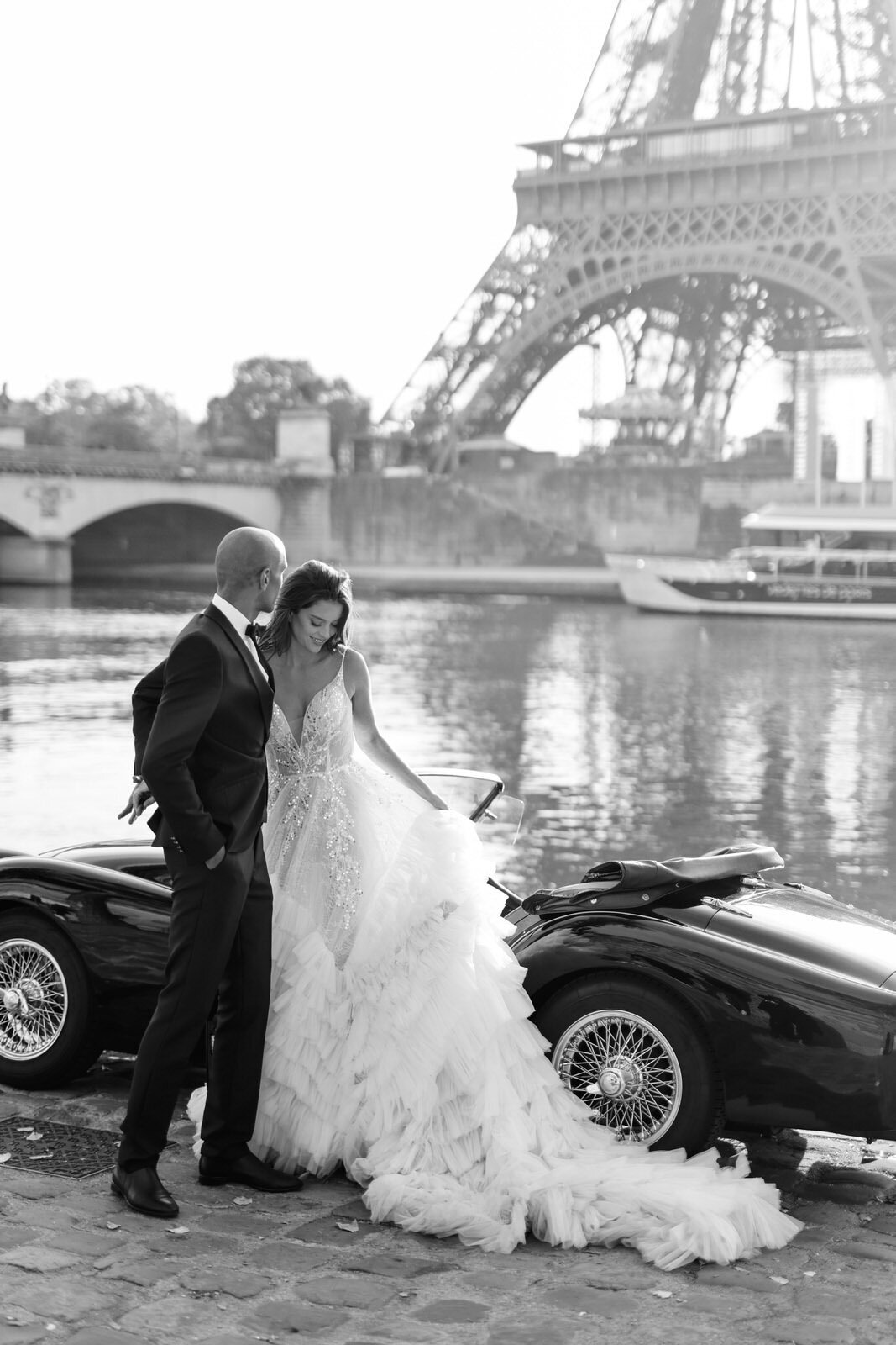 Modern Film Wedding Photography in Paris France 88