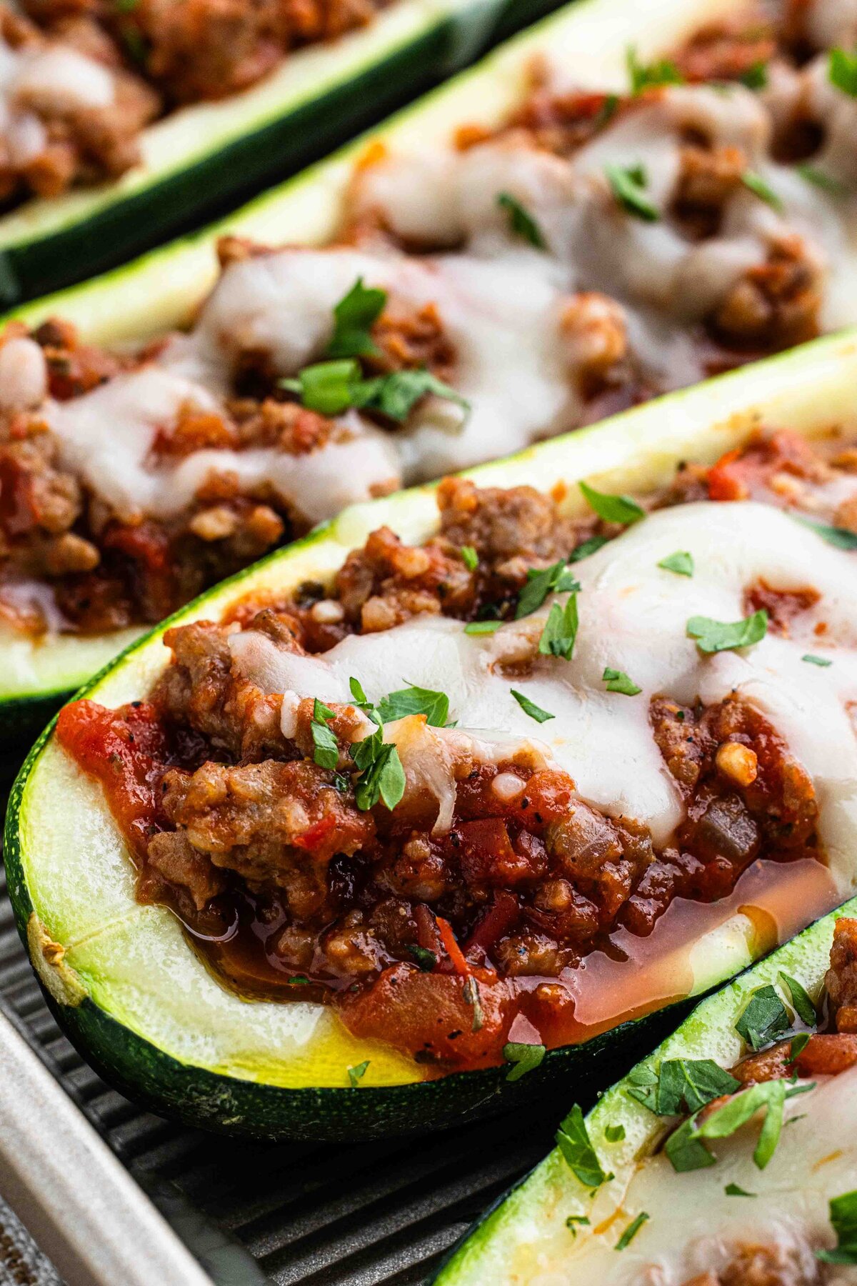 Low Carb Stuffed Zucchini Boats-1 copy
