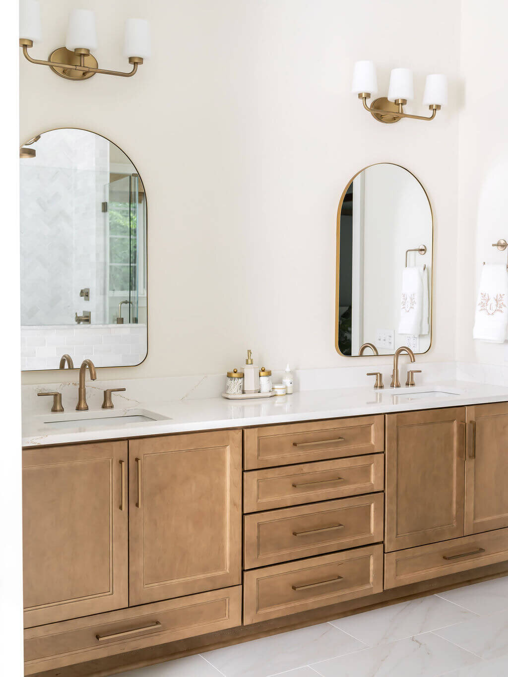 sweet southern home gracies space double wooden vanity